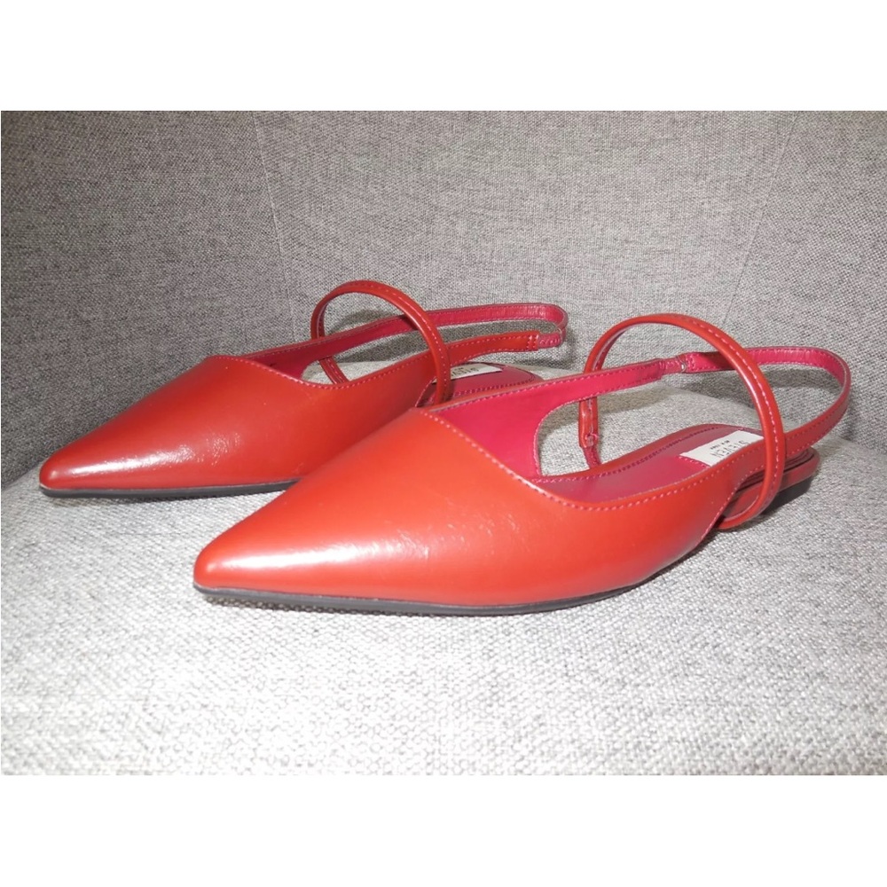New (No Box) Steven by Steve Madden Mallory flats - Red - Size 8 - Picture 4 of 6